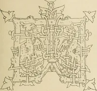 An illustration from Istoricheske ocherki po russkomu ornamentu v rukopisiakh (1917)