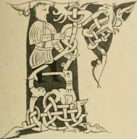 An illustration from Istoricheske ocherki po russkomu ornamentu v rukopisiakh (1917)