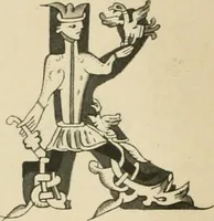 An illustration from Istoricheske ocherki po russkomu ornamentu v rukopisiakh (1917)