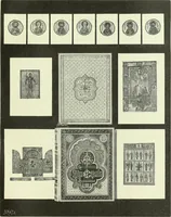 An illustration from Istoriia knigi Vizantiiskiia emali A.B. Zvenigorodskago (1898)