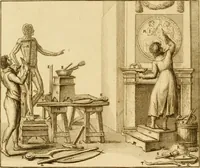 An illustration from Istruzione elementare per gli studiosi della scultura (1802)