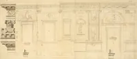 An illustration from Istruzioni elementari per indirizzo de' giovani allo studio dell' architettura civile : divise in libri tre', e dedicate alla maestà infinita di Dio Ottimo Massimo (1760)