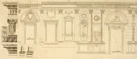 An illustration from Istruzioni elementari per indirizzo de' giovani allo studio dell' architettura civile : divise in libri tre', e dedicate alla maestà infinita di Dio Ottimo Massimo (1760)