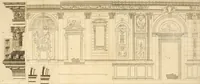 An illustration from Istruzioni elementari per indirizzo de' giovani allo studio dell' architettura civile : divise in libri tre', e dedicate alla maestà infinita di Dio Ottimo Massimo (1760)