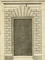 An illustration from Istruzioni elementari per indirizzo de' giovani allo studio dell' architettura civile : divise in libri tre', e dedicate alla maestà infinita di Dio Ottimo Massimo (1760)