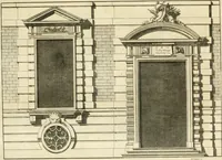 An illustration from Istruzioni elementari per indirizzo de' giovani allo studio dell' architettura civile : divise in libri tre', e dedicate alla maestà infinita di Dio Ottimo Massimo (1760)