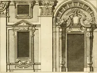 An illustration from Istruzioni elementari per indirizzo de' giovani allo studio dell' architettura civile : divise in libri tre', e dedicate alla maestà infinita di Dio Ottimo Massimo (1760)