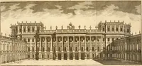 An illustration from Istruzioni elementari per indirizzo de' giovani allo studio dell' architettura civile : divise in libri tre', e dedicate alla maestà infinita di Dio Ottimo Massimo (1760)