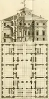 An illustration from Istruzioni elementari per indirizzo de' giovani allo studio dell' architettura civile : divise in libri tre', e dedicate alla maestà infinita di Dio Ottimo Massimo (1760)