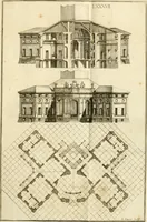 An illustration from Istruzioni elementari per indirizzo de' giovani allo studio dell' architettura civile : divise in libri tre', e dedicate alla maestà infinita di Dio Ottimo Massimo (1760)