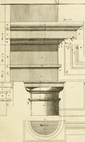 An illustration from Istruzioni elementari per indirizzo de' giovani allo studio dell' architettura civile : divise in libri tre', e dedicate alla maestà infinita di Dio Ottimo Massimo (1760)