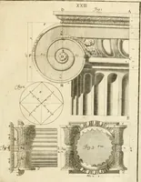 An illustration from Istruzioni elementari per indirizzo de' giovani allo studio dell' architettura civile : divise in libri tre', e dedicate alla maestà infinita di Dio Ottimo Massimo (1760)