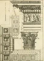 An illustration from Istruzioni elementari per indirizzo de' giovani allo studio dell' architettura civile : divise in libri tre', e dedicate alla maestà infinita di Dio Ottimo Massimo (1760)