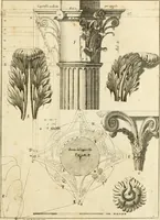 An illustration from Istruzioni elementari per indirizzo de' giovani allo studio dell' architettura civile : divise in libri tre', e dedicate alla maestà infinita di Dio Ottimo Massimo (1760)