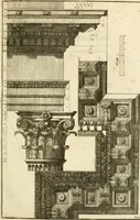 An illustration from Istruzioni elementari per indirizzo de' giovani allo studio dell' architettura civile : divise in libri tre', e dedicate alla maestà infinita di Dio Ottimo Massimo (1760)