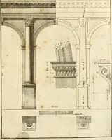 An illustration from Istruzioni elementari per indirizzo de' giovani allo studio dell' architettura civile : divise in libri tre', e dedicate alla maestà infinita di Dio Ottimo Massimo (1760)