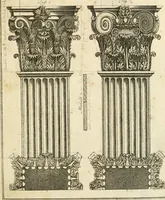 An illustration from Istruzioni elementari per indirizzo de' giovani allo studio dell' architettura civile : divise in libri tre', e dedicate alla maestà infinita di Dio Ottimo Massimo (1760)