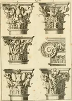 An illustration from Istruzioni elementari per indirizzo de' giovani allo studio dell' architettura civile : divise in libri tre', e dedicate alla maestà infinita di Dio Ottimo Massimo (1760)