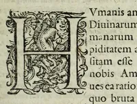 An illustration from Italiae illvstratae, sev, Rervm, vrbivmqve italicarvm scriptores varii, notae melioris. Nunc primum collecti simulque editi. Nomina scriptorum tertia pagina ostendet (1600)
