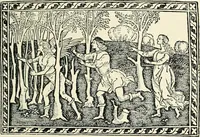 An illustration from Italian book illustrations, chiefly of the fifteenth century (1894)