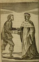 An illustration from The Italian convert : news from Italy of a second Moses; or, The life of Galeacius Caracciolus, the noble Marquess of Vico, containing the story of his admirable conversion from popery, and forsaking of a rich marquesdom for the Gospels sake. Illustrated with several figures (1677)