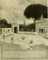 An illustration from Italian villas and their gardens (1904)
