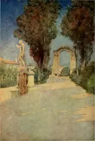 An illustration from Italian villas and their gardens (1904)