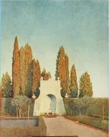 An illustration from Italian villas and their gardens; (1905)