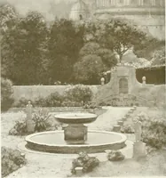 An illustration from Italian villas and their gardens; (1905)