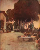 An illustration from Italian villas and their gardens; (1905)