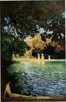 An illustration from Italian villas and their gardens; (1905)