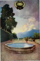 An illustration from Italian villas and their gardens; (1905)