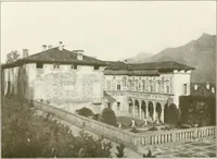 An illustration from Italian villas and their gardens; (1905)