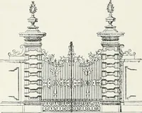 An illustration from Italian villas and their gardens; (1905)