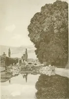 An illustration from Italian villas and their gardens; (1905)