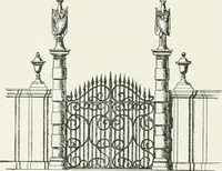 An illustration from Italian villas and their gardens; (1905)