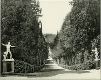 An illustration from Italian villas and their gardens; (1905)
