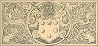 An illustration from Italian wall decorations of the 15th and 16th centuries : A handbook to the models, illustrating interiors of Italian buildings, in the Victoria and Albert museum, South Kensington (1901)