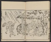 An illustration from Itchō gafu (1770)