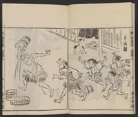 An illustration from Itchō gafu (1770)