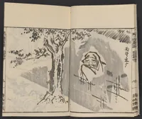An illustration from Itchō gafu (1770)