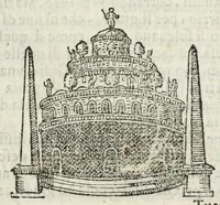 An illustration from I tesori nascosti nell'alma città di Roma (1600)