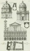 An illustration from Itinerario figurato degli edifizi più rimarchevoli di Roma (1835)