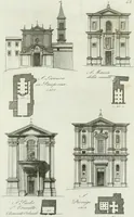 An illustration from Itinerario figurato degli edifizi più rimarchevoli di Roma (1835)
