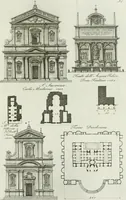 An illustration from Itinerario figurato degli edifizi più rimarchevoli di Roma (1835)