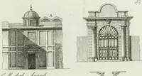 An illustration from Itinerario figurato degli edifizi più rimarchevoli di Roma (1835)
