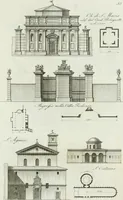 An illustration from Itinerario figurato degli edifizi più rimarchevoli di Roma (1835)
