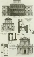 An illustration from Itinerario figurato degli edifizi più rimarchevoli di Roma (1835)