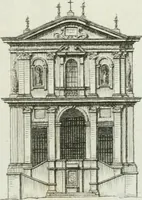 An illustration from Itinerario figurato degli edifizi più rimarchevoli di Roma (1835)