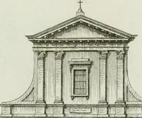 An illustration from Itinerario figurato degli edifizi più rimarchevoli di Roma (1835)